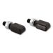 HIGHSIDER pro Little Bronx LED feu arrière, feu stop, clignotant noir/teinté 3en1, CNC, homologué E (paire)