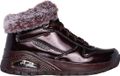 Skechers Uno Rugged Fiesty Winter Hoge Sneakers Dames Donkerrood Maat 40