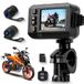 Motor dashcam voor en achter - 1080p - 2 inch HD-scherm - Waterdicht - Afstandsbediening - 32 GB SD-kaart