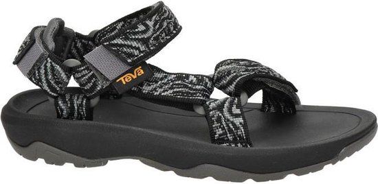Teva T HURRICANE XLT 2 Kinder Wandelsandalen - Zwart/Grijs - Maat 24/25