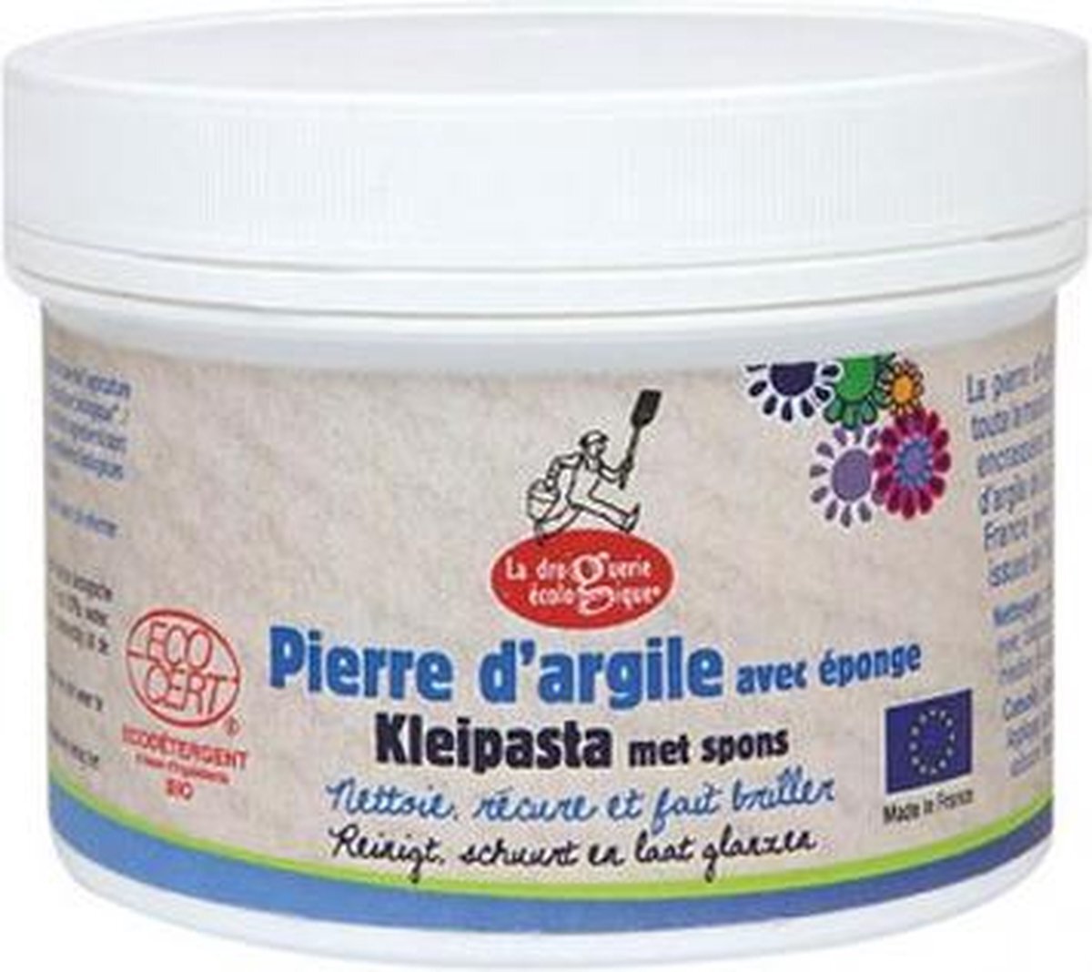 La droguerie Ecologique Kleipasta schuurmiddel - 500 gram gram