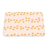 Bonamaison Rechthoekige muismat met digitale print, antislip onderkant, voor kantoor en thuis, 22 x 18 cm