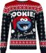 Sesame Street Krümelmonster - Pull de Noël pour femme - Multicolore - M