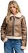 Superdry Faux Shearling Jas Bruin M Vrouw