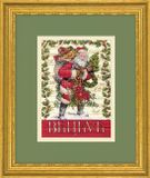 Dimensions Gold Collection Dimensions Believe in Santa Aida telpakket