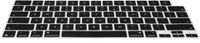kwmobile Keyboard Cover Compatible with Apple MacBook Air 13 M5 2026 A3449 - Keyboard Cover US English QWERTY - Black