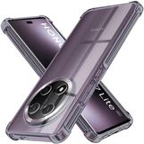 Techsuit Hoesje geschikt voor HONOR Magic7 Lite/X9c - Shockproof Silicone Back Cover - Zwart