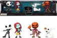 Jada Toys Metalfigs The Nightmare Before Christmas Jack Skellington, Sally, Zero & Jack Skellington Pumpkin