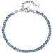 BROSWAY DESIDERI BEI107 STAINLESS STEEL ARMBAND MET BLAUWE ZIRKONIA'S