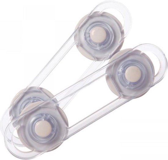 Dreambaby Zelfklevend Multifunctioneel Mini-slot - Wit (2 stuks)