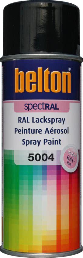 Belton Spuitbus RAL 5004 Schwarzblau 400ml