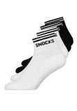SNOCKS Retro Sneakersokken - Sneakersokken Dames & Heren - Comfortabel & Ademend - 4 Paar