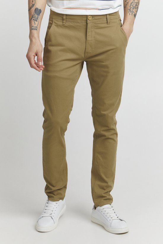 Blend He BHNATAN pants Heren Broek - W36 X L34 - Sand Brown