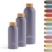 Unyqoos® Bouteille en acier 400 ml Violet mat