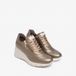 NeroGiardini Sneaker Bagoya T.Brill Platino 6074 Eva Agosta 8769/007 - Femme - Cuir - Marron - Taille 41
