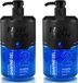 Nish Man Shaving Gel Scheergel- 1000 ml- 2 Stuks