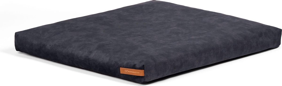 Rexproduct Softpet ecological bed, hondenbed, kattenbed, dierenbed, hondenmand, kattenmand, hondenkussen, kattenkussen donker grijs