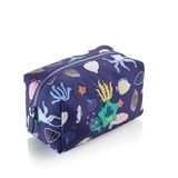 Miquelrius Mini-toilettas, 110 x 180 x 100 mm, Ritssluiting, Compacte Make-uptas voor Kinderen, Donkerblauw