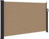 vidaXL Windscherm uittrekbaar 120x600 cm taupe