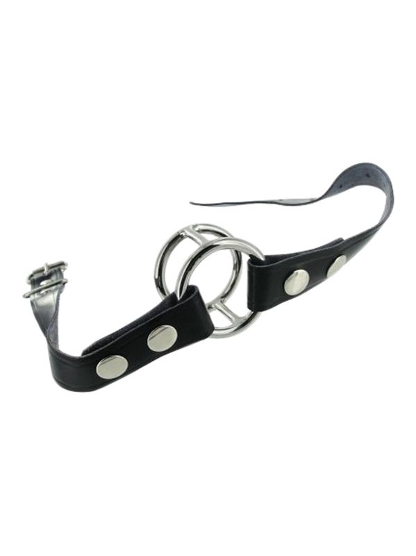 Strict Leather Diepe penetratie mondring - zwart