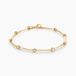 Kaelig Bracelet Plaqué Or Jaune Oxyde De Zirconium