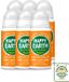 Happy Earth 6 x Déodorant Roll-On Rose Petitgrain - 75 ml