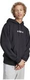 Adidas Essentials Linear Fleece Hoodie Zwart S Man