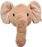 Label Label Elephant Elly Nougat Muurdecoratie