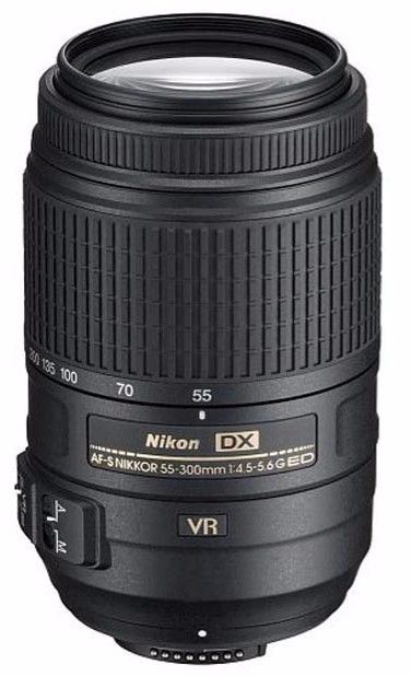 Nikon AF-S DX NIKKOR 55-300mm f/4.5-5.6G ED VR - Cameralens