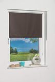 K-home Verduisteringsrolgordijn, polyester, bruin, 60 x 150 cm