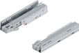Blum LEGRABOX rail de corps avec TIP-ON, extension complète, 40 kg, NL 270 mm, gauche/droite, zingué