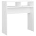 VidaXL Wandtafel 78x30x80 cm bewerkt hout wit