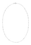 Gaya Leo E-Commerce Ltd. Gaya Necklace Silver Koper 45 cm