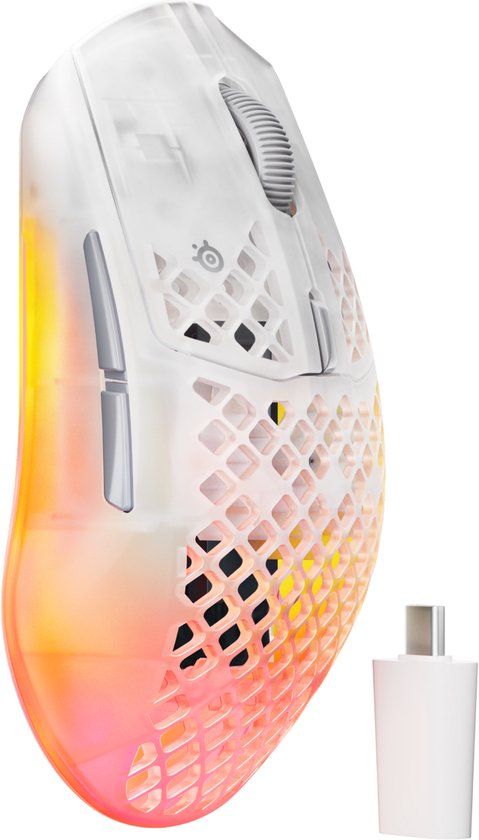 SteelSeries Aerox 3 Wireless Gen 2 - Ghost | Gaming Mouse | 62715