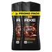 AXE Gel douche homme 5-en-1 Dark Temptation 2x250ml