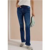 cecil High Waist Bootcut-jeans met Slim Fit-pasvorm