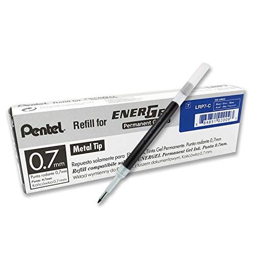 Pentel LRP7 AX Vulling voor EnerGel Penset - 0,35 mm blauw