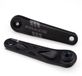 Praxis crankstel E-bike type 2 aluminium Isis 155mm zwart