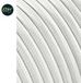 EDM Kabel C01 2 x 0,75 mm Blanc Textile 5 m