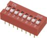TRU COMPONENTS DS-08 DIP-schakelaar Aantal polen 8 Standaard 1 stuk(s)