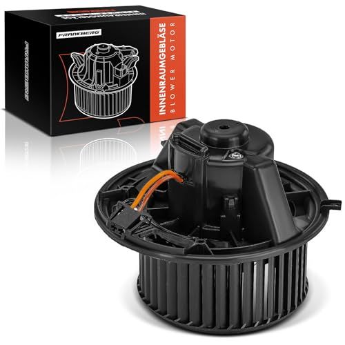 Frankberg Verwarmingsventilator, ventilatormotor, binnenventilator, compatibel met 1-serie E81 E87 2004-2011, 1-serie Cabriolet E88 2007-2013, 1-serie Coupe E82 2009-2013, 3-serie E90 2004-2011
