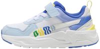 Puma Trinity 2 LT Come On kinder sneakers wit blauw