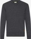 Blend Trui Fibi Houtskoolmix Katoen Ronde Hals Lange Mouw 3XL