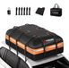 Coffre de toit - Pliable - 595 litres - 1000d - Étanche - Avec tapis antidérapant