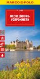 Marco Polo Marco Polo Mecklenburg-Vorpommern 2: wegenkaart 1:225.000