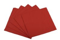 Funny Celdoekservetten | 40 x 40 cm, 1/4 gevouwen, 3-laags, rood | 4-pack (4 x 250 stuks)