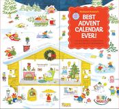 Richard Scarry's Best Advent Calendar Ever!: Count Down to Christmas with 25 Pop-Out Ornaments; Activity Book and Keepsake