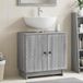 Maison Exclusive - Meuble sous-vasque EDE, couleur gris Sonoma, dimensions : 59,5 x 31,5 x 59 cm