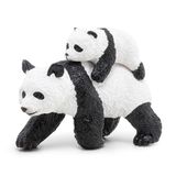 Papo - Realistische panda met baby figuur - 3 jaar en ouder - Wilde dieren collectie - Educatief spel dierenfamilie - Cadeau-idee speelgoed voor meisjes en jongens