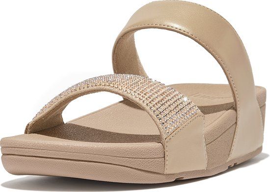 FitFlop Lulu Slide - Hotfix BEIGE - Women's Size 37 Slides - 2024 Collection